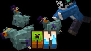 NATURE HUNTER SHOWCASE IN ADDON BEDROCK BY SERVER IS @tunasushi23 #addon #naturehunter #minecraft 