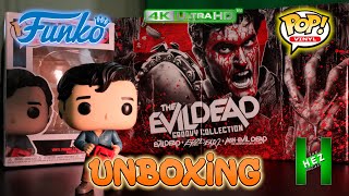 The Evil Dead: Groovy Collection + 40th Anniversary Ash | 4K Ultra HD Box-Set + Funko Pop UNBOXING