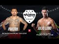 Julio Lobo vs Pakorn - Maximum Muay Thai