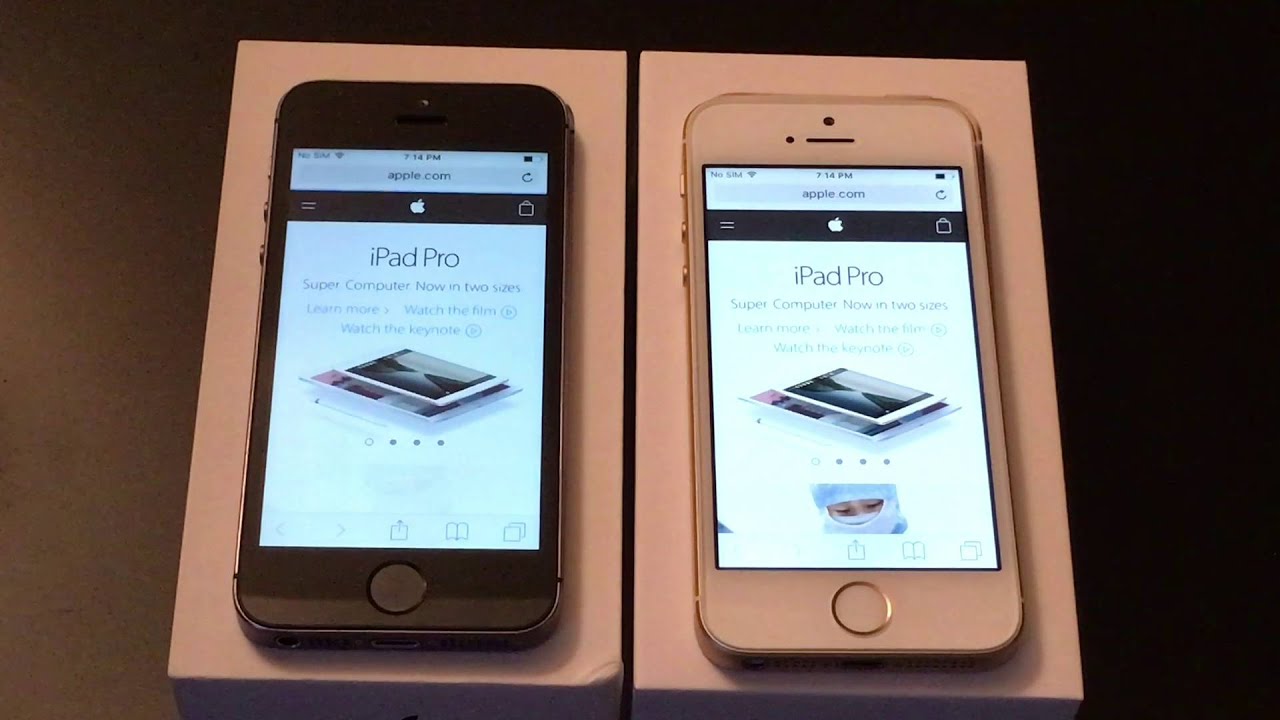 Iphone 5 vs se