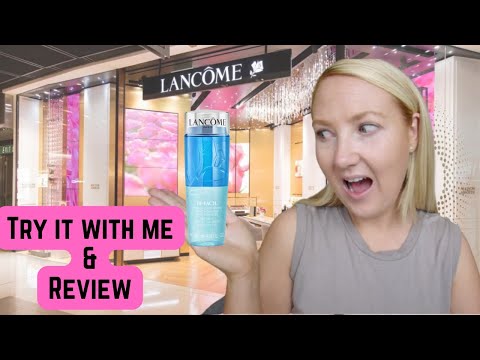 Lancome Bi-Facil Instant Cleanser Eye Makeup Remover Review + Demo - SHOCKING!!