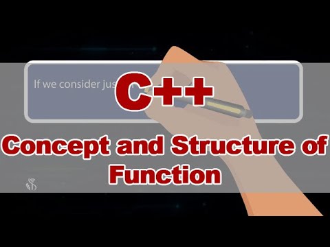 C++ | Concept and Structure of Function - YouTube