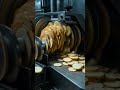 From raw potatoes to crispy golden chips 🥔🏭 Satisfying every step of the crunch 🤌✨