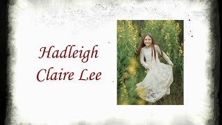 Hadleigh Claire Lee Funeral Service