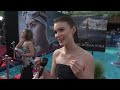 Young Woman And The Sea: Tilda Cobham-Hervey Red Carpet interview | ScreenSlam