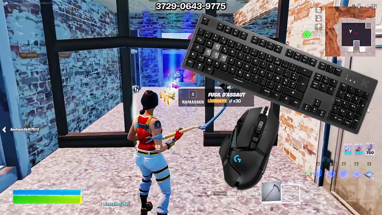 Asmr keyboard SKILLKORP 15🥱😴😴(tilted zone wars)