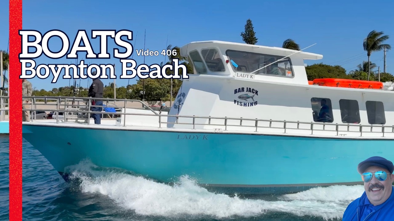 Boat Action at the Boynton Beach Inlet Video 406