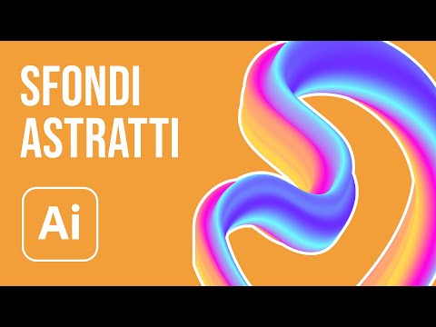 Video: Come deformare un oggetto in Adobe Illustrator: 8 passaggi