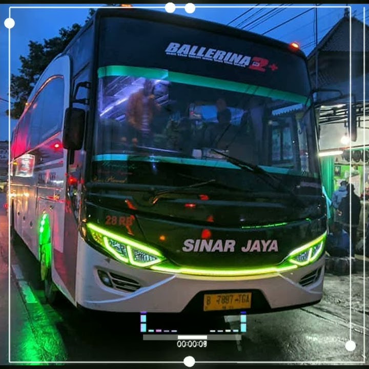 Story' WhatsApp bus sinar jaya Balerrina  versi DJ All flash down