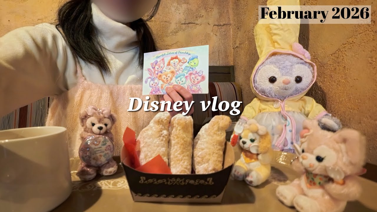 【Disney vlog】雨だけどカラフルハピネス納めしたかったディズニーシー【ひとりディズニー】
