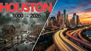 Houston 1000 → 2026 | Cinematic Timelapse Evolution