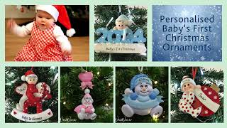 Celebrate Baby’s First Christmas: Personalised Ornaments for a Lifetime of Memories