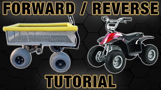 Reverse Switch Tutorial - Razor Dirt Quad ATV / Electric Beach Cart