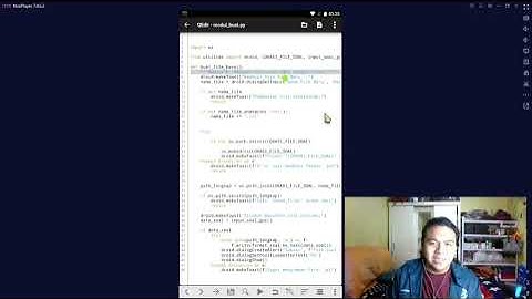 Pemrograman Aplikasi Bergerak | UTS Pembuatan Program Ujian Berbasis Python QPython 3L