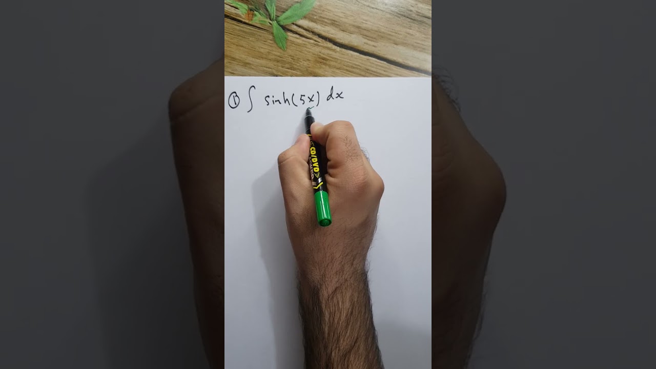 محاضرة 10 (تكامل الدوال الزائدية مع المتطابقات الخاصة بها). نوار الأسدي