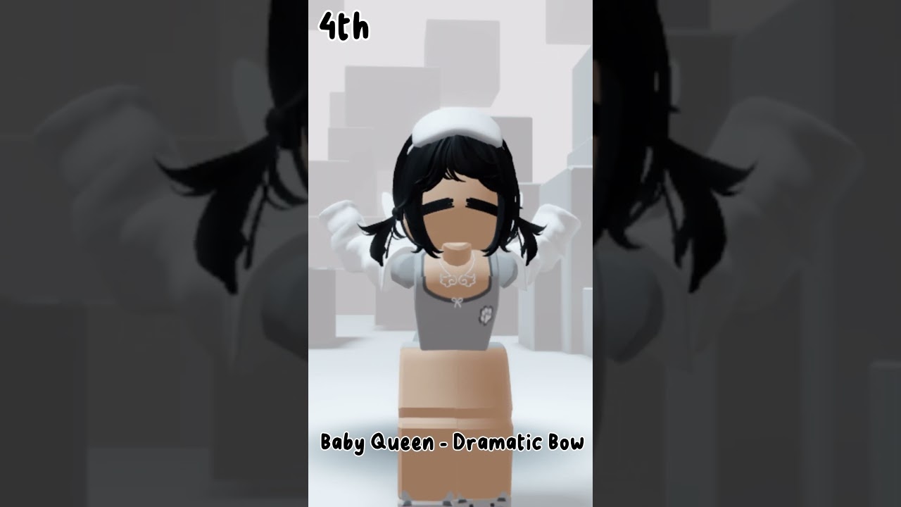 the first three are so cute !! #emotes #new #roblox #cute #babyqueen #, introducing emote