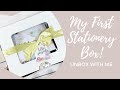 My First Curated Stationery Box! | Unbox With Me!