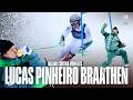Lucas Pinheiro Braathen's HISTORIC Olympic Title for Brazil 🇧🇷🎿 | Milano Cortina Moments