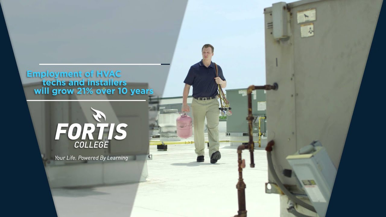 HVAC Installers Job Outlook 15 Electrical, HVAC & Welding Training Programs Fortis YouTube