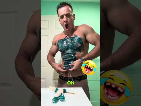 Hilarious, chest waxing fail