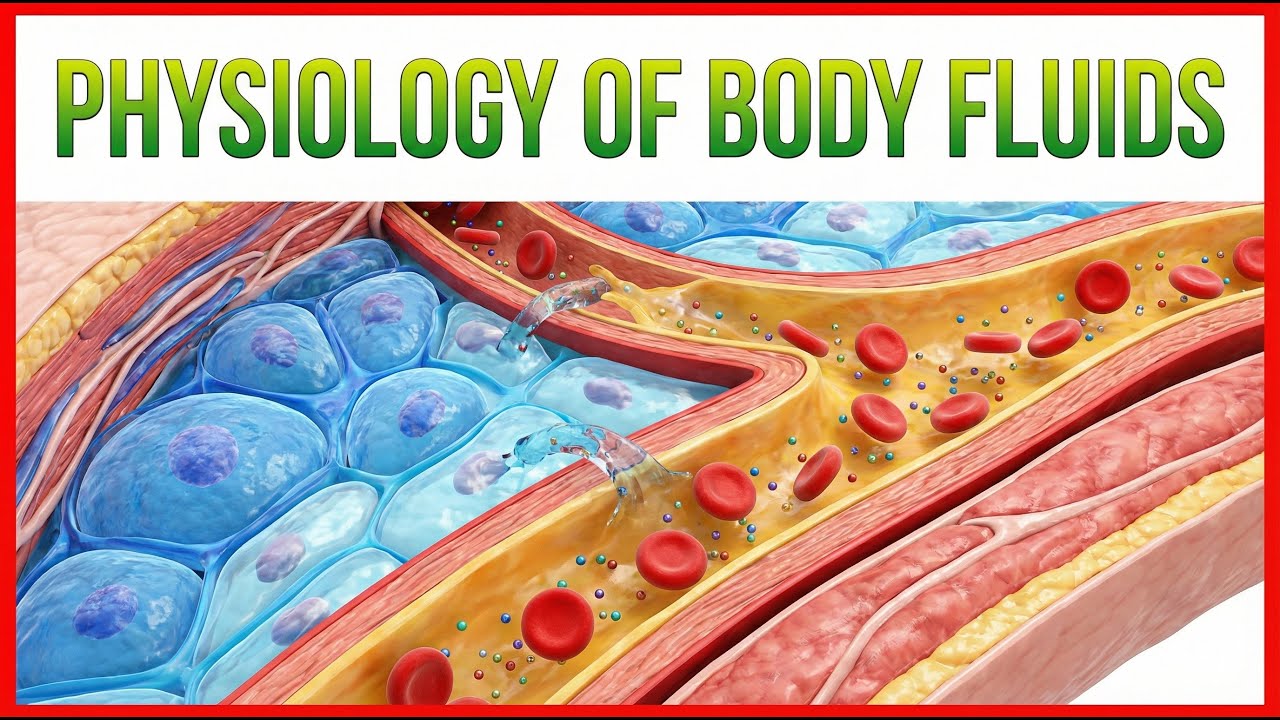 7. Физиология жидкостей организма | Распределение, состав и регуляция | Общая физиология | USMLE