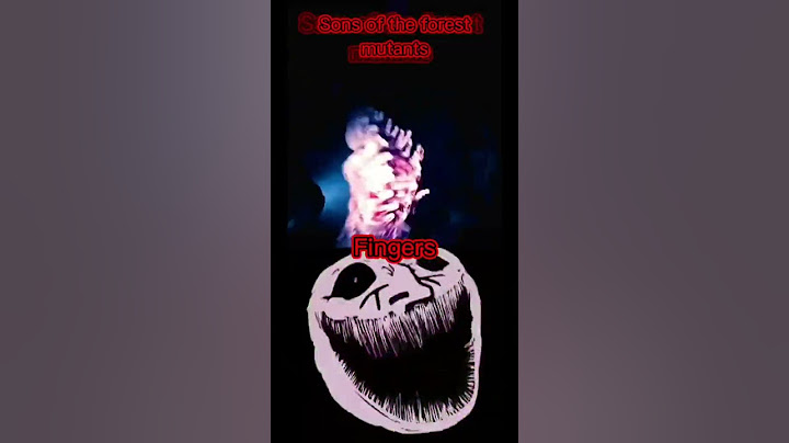 The Forest Mutants vs Sons of The Forest Mutants #shorts #theforest #sonsoftheforest