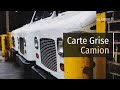 Carte grise camion et plaques d