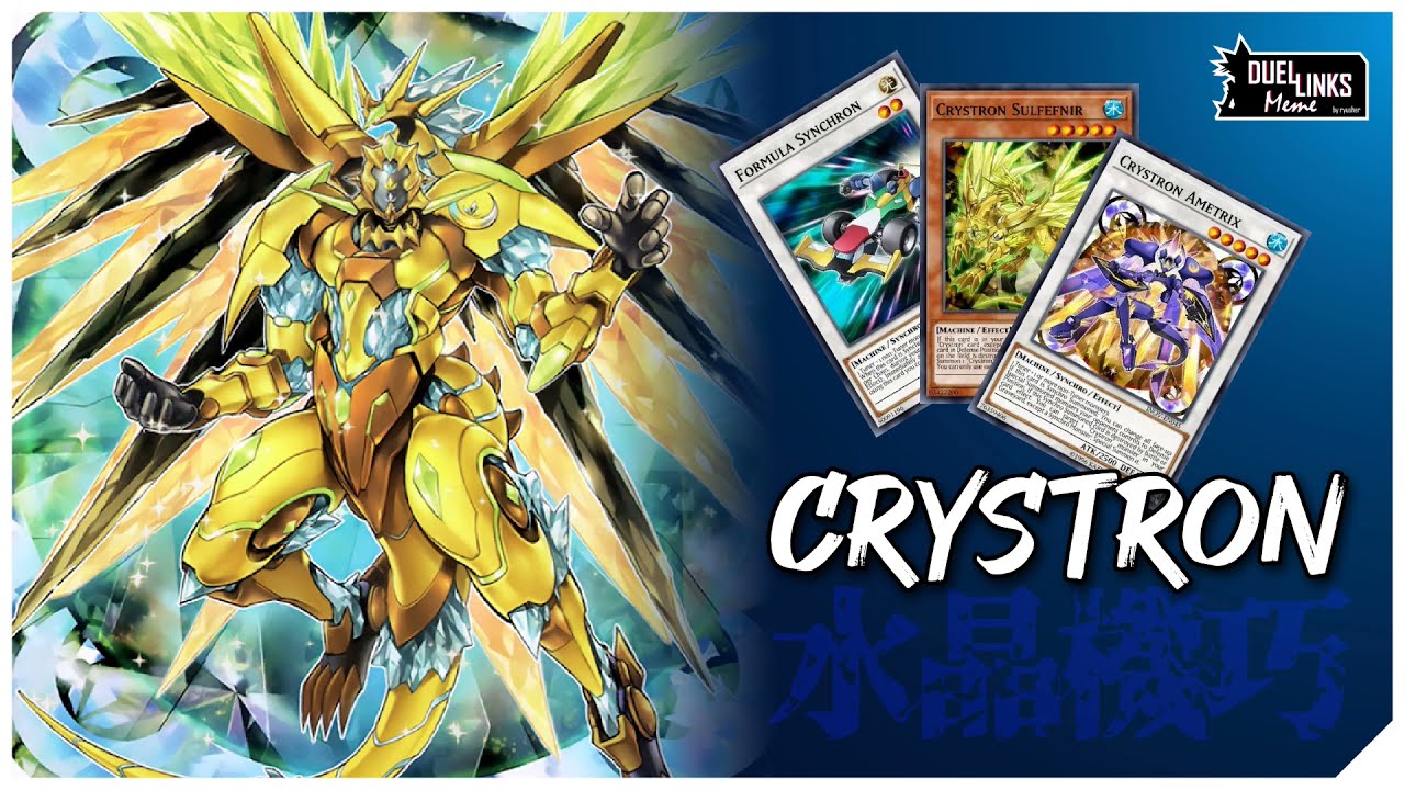 CRYSTRON The Best Synchro Deck, Let's Go! #FreeCrystron [Yu