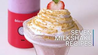 7 Delicious Milkshake Recipes to make with a BlendJet portable blender