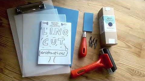 Lino Print Kit tutorial