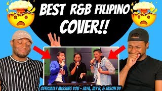 INSANE FILIPINO R&B COVER! Jaya, Jay R, Jason Dy - Officially Missing You Filipino Singers Reaction!