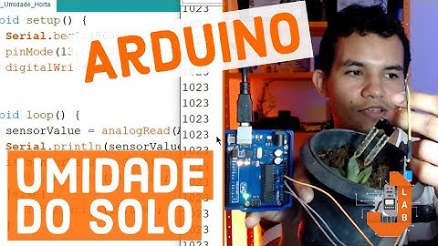 Umidade de Solo da planta com Arduino