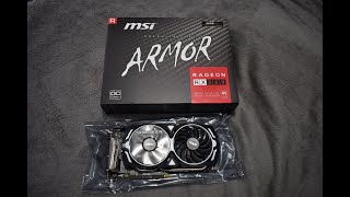 msi radeon armor 8gb rx580 unboxing msi radeon armor 8gb rx580 unboxing