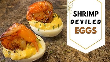 Shrimp Deviled Eggs Recipe 👏