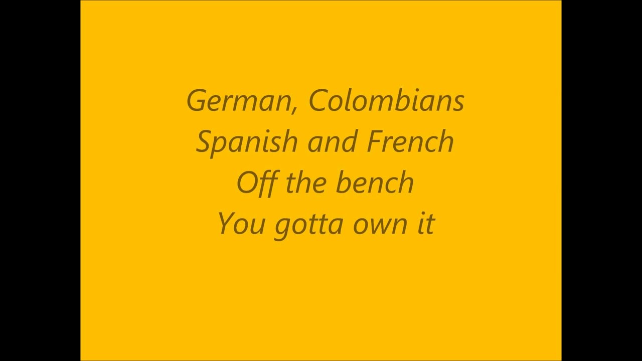 Shakira La La La 2014 World Cup Soccer Lyrics - YouTube