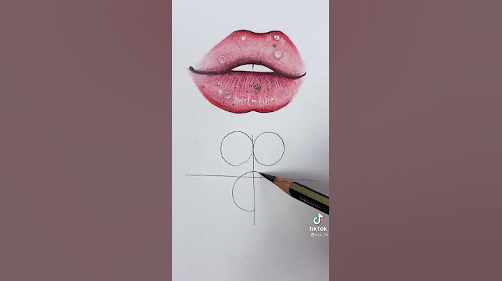 شوفو طريقة رسم الفم وتعلمو