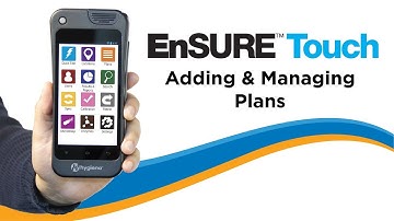 Hygiena ENSURE™ Touch Software Tutorial - Plans