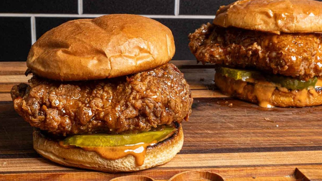 Crispy Hot Honey Chicken Sandwich