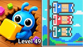 Food Hunts: pixel puzzle level 49 Walkthrough Solution 