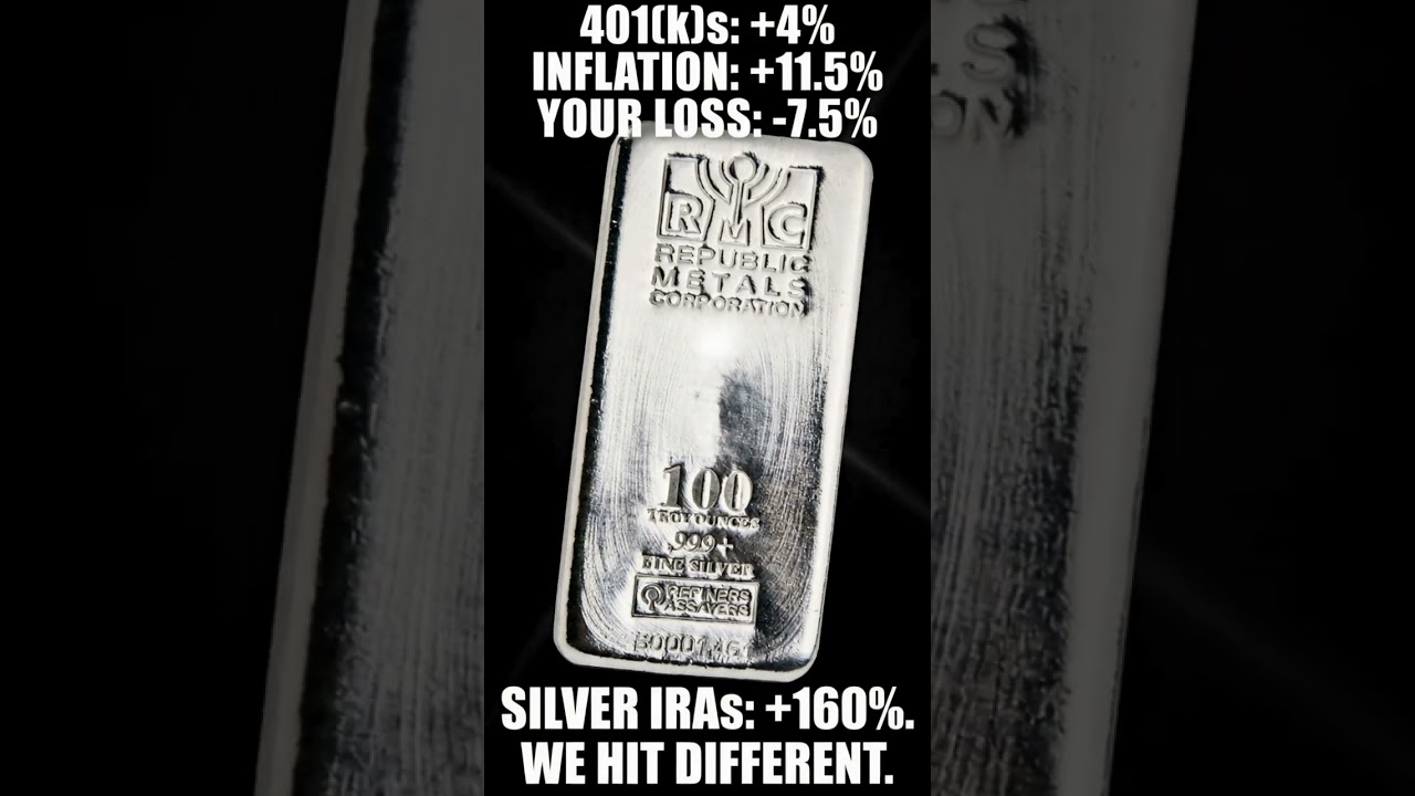 rewrite this title in 20 words or less (do not provide multiple options): Gold IRAs grew 73% in 2025. Silver IRAs gained 160%. Stop losing ground.