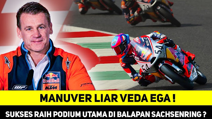BOS KTM AUTO BANGGA😍AKSI VEDA EGA SUKSES BERBUAH PODIUM DI SACHSENRING❓