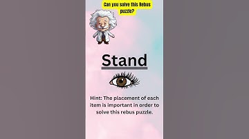 Rebus puzzle #rebus #shortvideo #shortsviral #short #shorts #quiz #quizchallenge #braingames #new