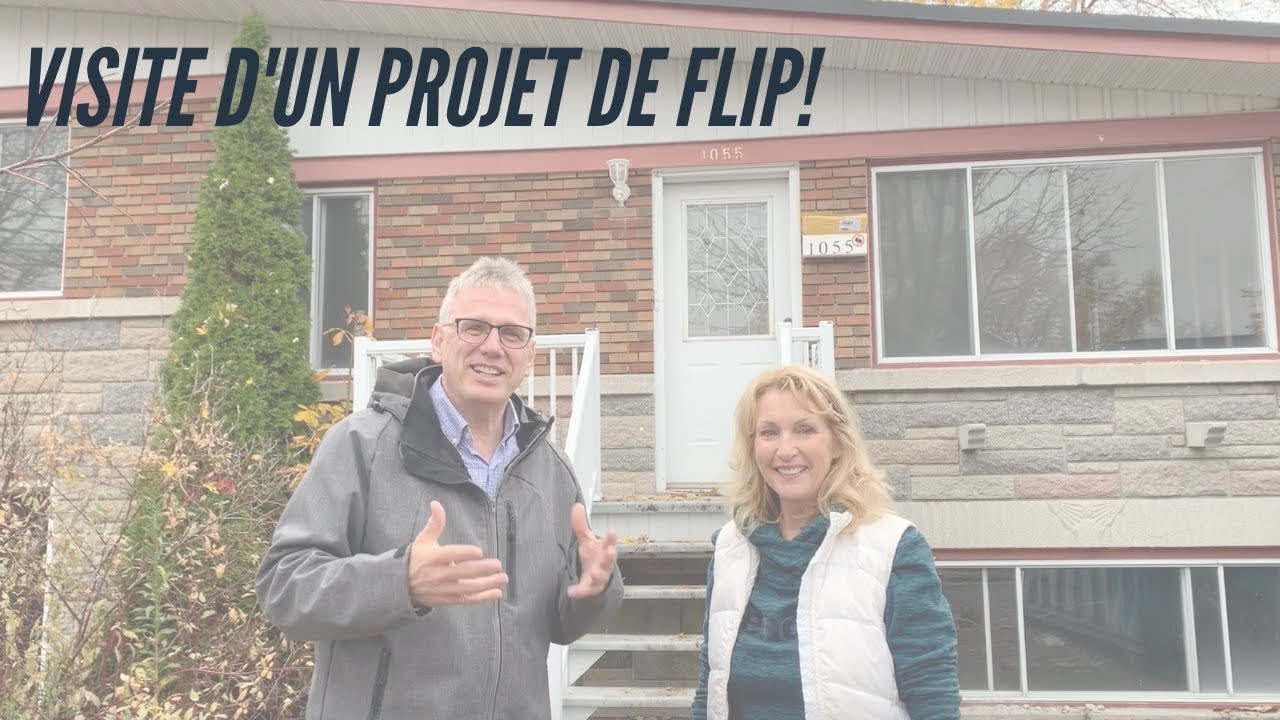 On visite le projet de flip de Darlene Fraraccio! (projet de flip en cours)