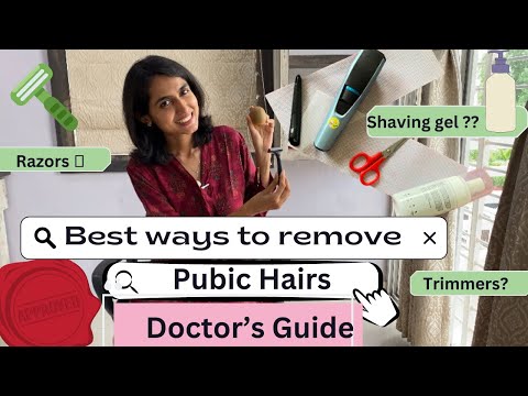 How to remove Pubic hairs in safe & Convenient ways 🪒⁉️Doctor’s Guide 🩺|Shaving gel,Bikini wax 🤥