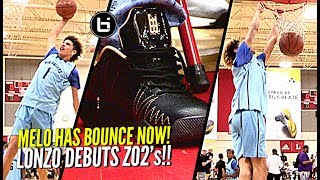 LaMelo Ball DUNKING WITH EASE NOW + Lonzo Debuts His ZO2 Shoes In Public!!