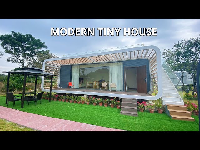 Affordable Tiny Home | Fantastic Design| VOLFERDA Capsule House PB03 Inside Tour class=