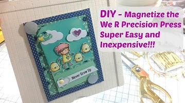 WRMK Precision Press - How to magnetize it for less than $5 super easy!
