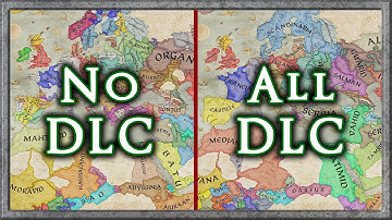 No DLC Vs All DLC - Crusader Kings 3 Double Timelapse - 1066 Start - AI Only