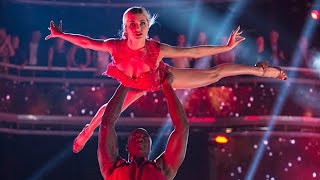 Lindsay Arnold's Best DWTS Lifts and Tricks | Ft. Jordan Fisher, Calvin Johnson Jr., and more!