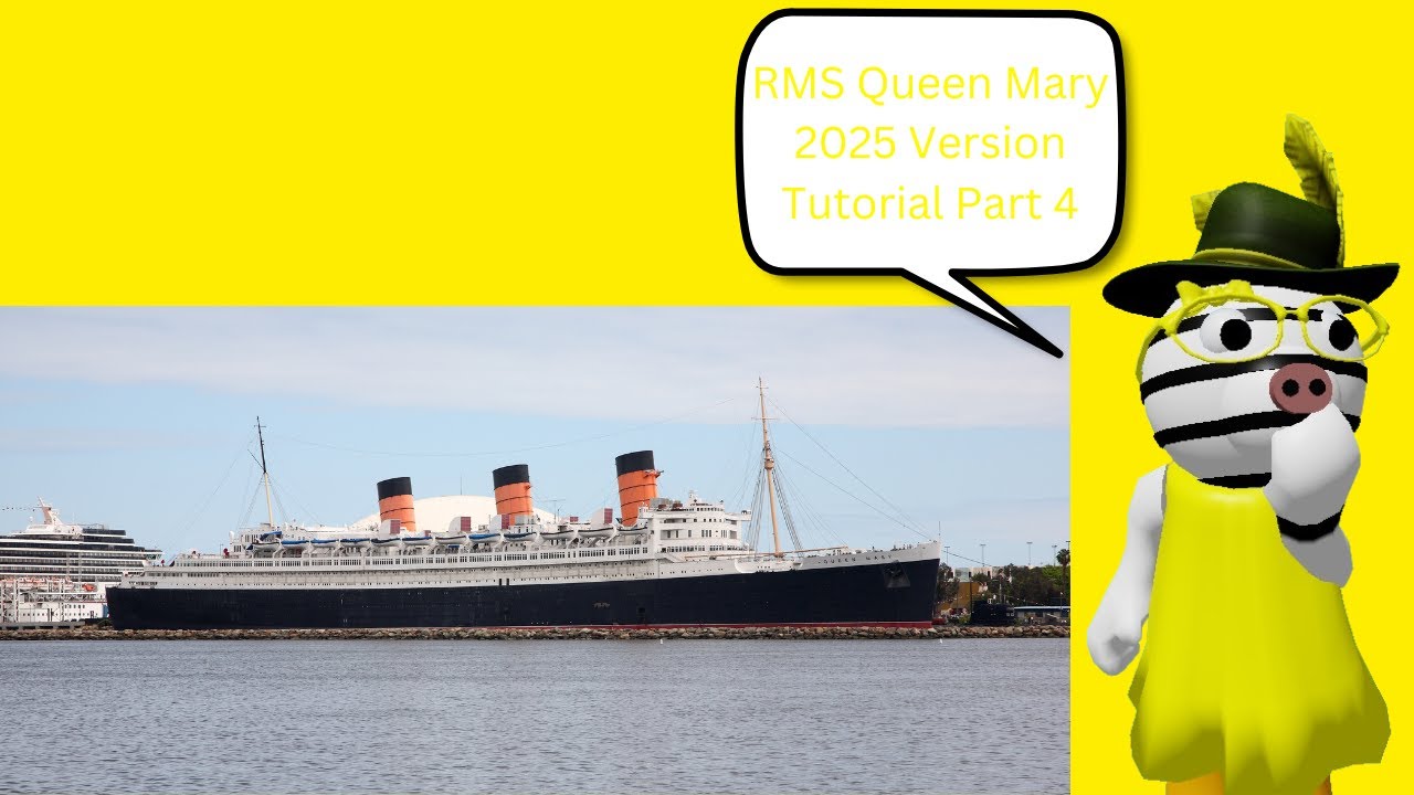 Roblox Plane Crazy: RMS Queen Mary 2025 Version Part 4 (Oceanliner)